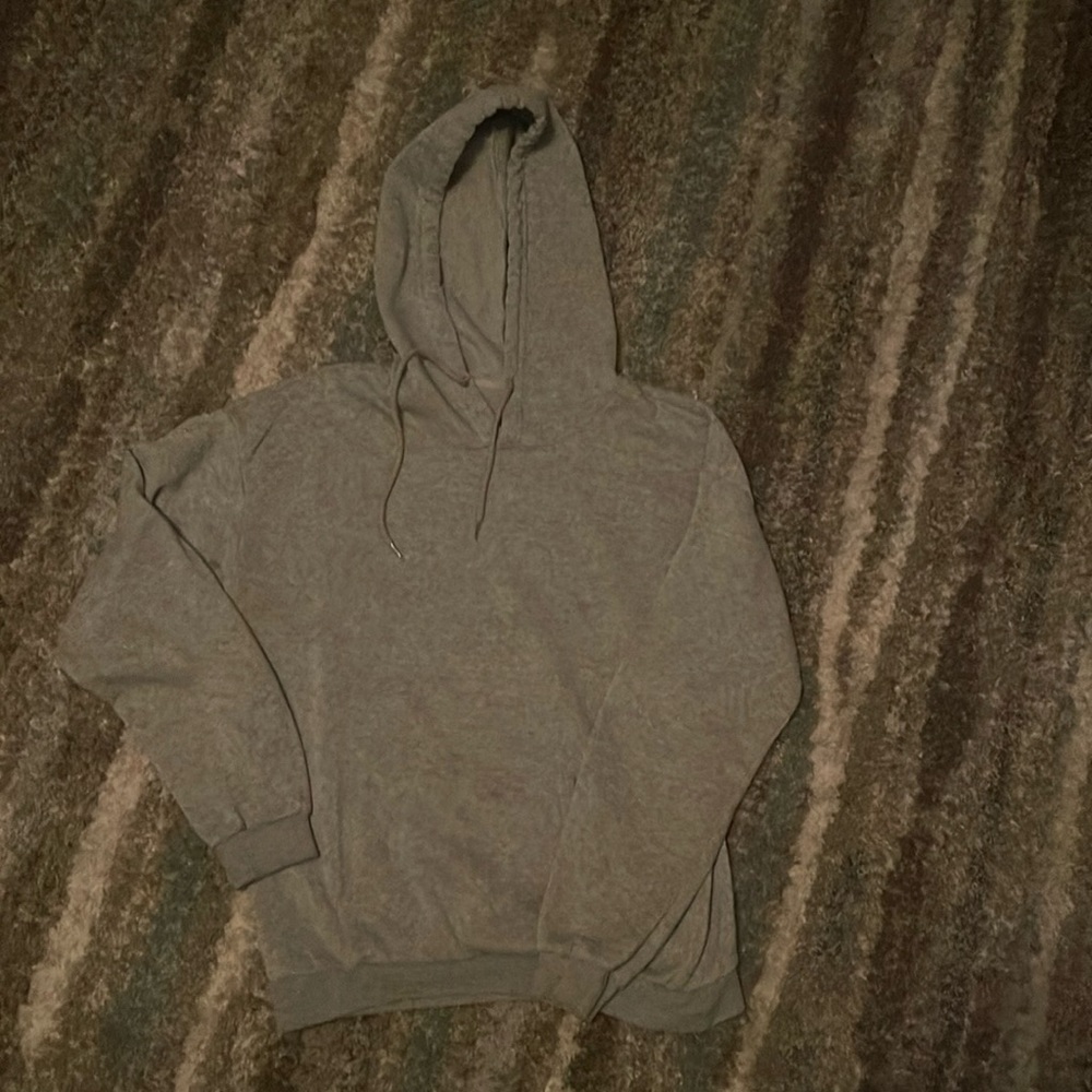 Large light grey hoodie